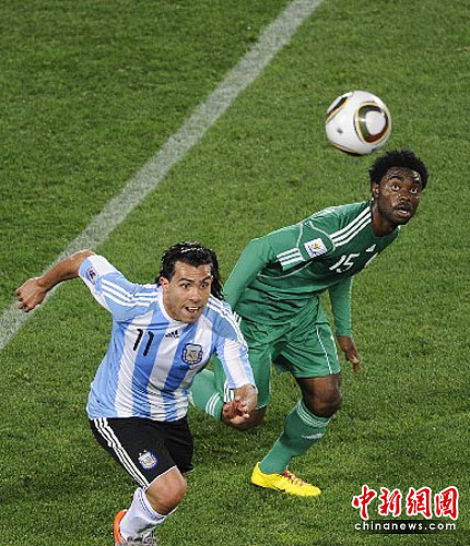 世界杯小组赛:阿根廷1比0力克尼日利亚_滚动新