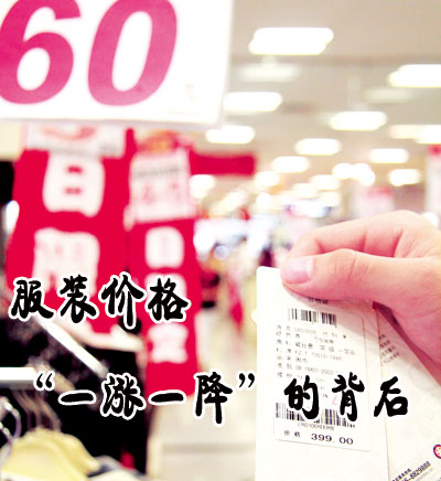 中国服装企业遭遇"被涨价"?
