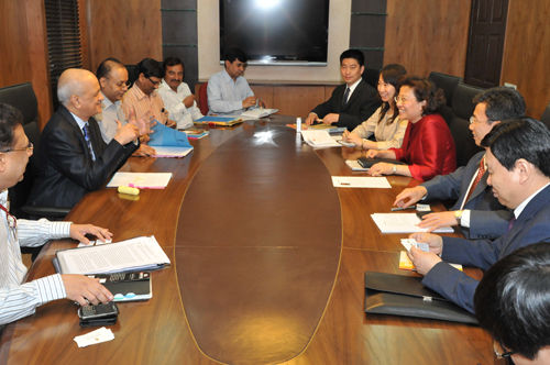 商务部仇鸿部长助理率团对印度进行工作访问_