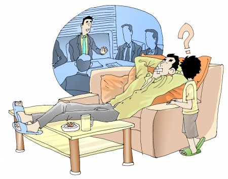 你下班后沉默吗?