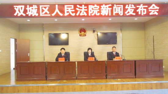 哈尔滨市双城区法院召开新闻发布会通报司法公