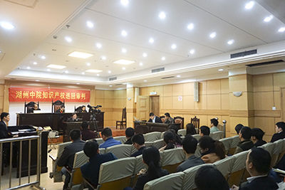 湖州中院举办“互联网+审判”4.26知识产权宣传周活动