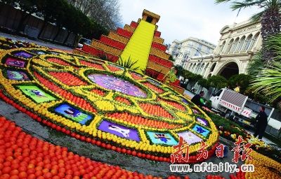 柠檬之城,因盛产柠檬而得名 法国“柠檬之城”:游走在黄与蓝之间(组图)