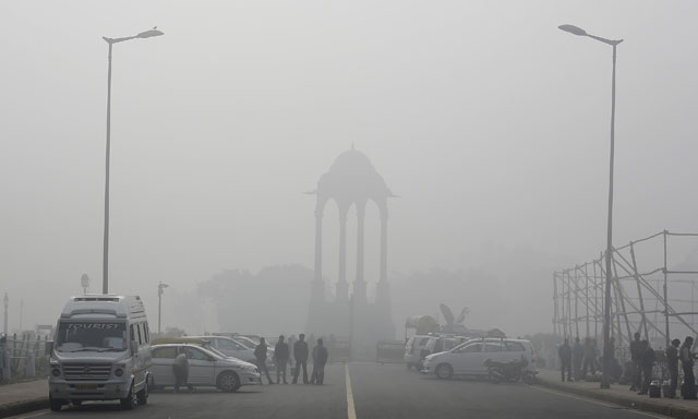 印度德里空气污染赛北京