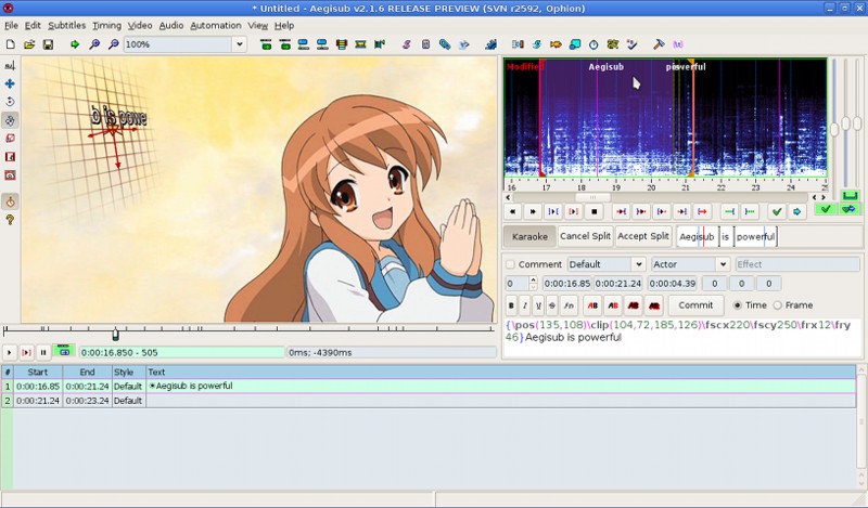 字幕制作软件Aegisub 3.2.2 下载】_媒体工具_