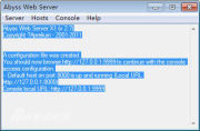 Abyss Web Server X1 for Linux 2.7