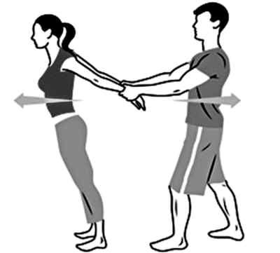 ③胸部拉伸训练