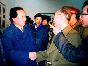 1988年3月10日，张爱萍将军接见李振盛