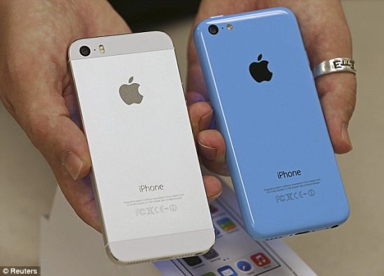 iPhone 5S󣩺 iPhone 5CңС