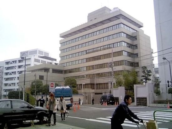 正面大楼为在日朝鲜人总联合会中央总部大楼。
