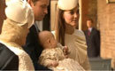 乔治小王子接受洗礼 第一次正装见公