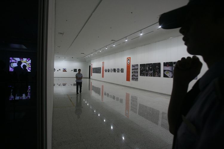 图文:湖北省艺术馆西班牙当代影像艺术展现场