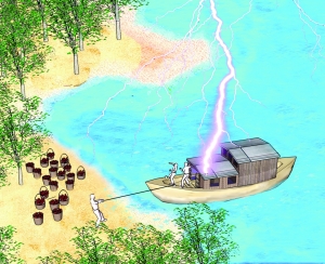 6月23日杭州共有4918次落地雷