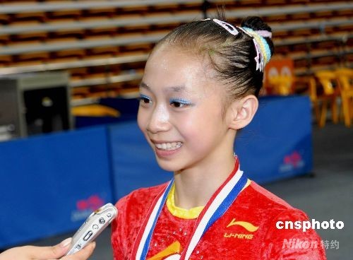 港媒探访中国体操六朵金花:谁说女子不如男!(图
