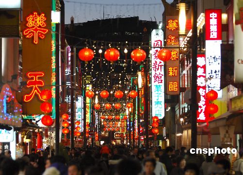 世界上最大的唐人街:日本横滨中华街(图)