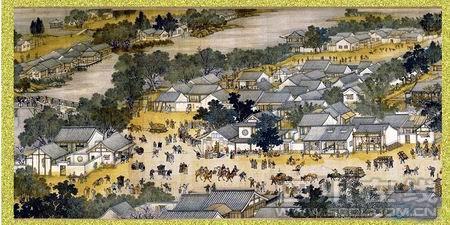 网友恶搞清明上河图 取名城管来了