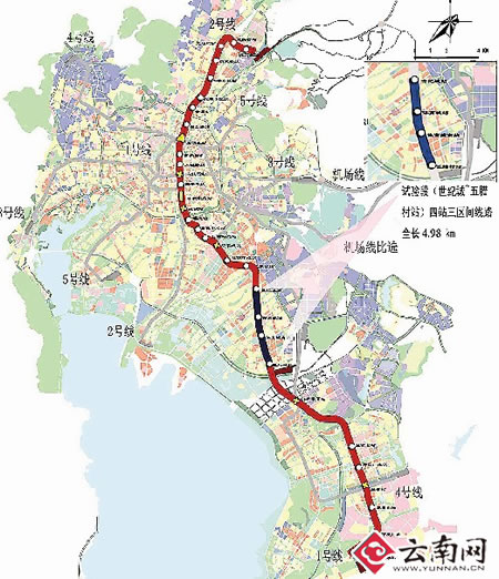 前日,昆明市将铁路,地铁,轻轨列为"1号工程,这无疑将提速昆明地铁的