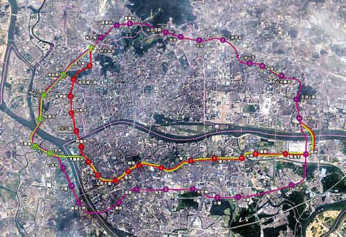 广州地铁拟建特大环线