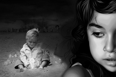 呵护单亲孩子,保证爱他不变