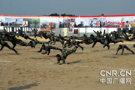 武警贵州总队新兵训练热火如荼