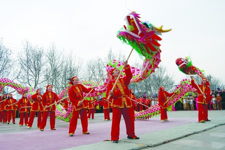 民俗展演欢乐新年