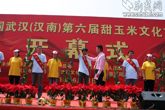 中国武汉第六届甜玉米文化节汉南开幕
