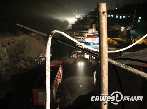 陕西韩城煤矿井下灭火方案确定开辟新救援通道
