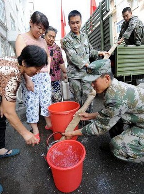 吉林通化断水100小时后恢复自来水供应