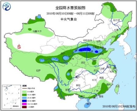 未来三天黄河中游多强降雨南方地区“高温不退”