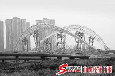 太原市南中环桥预计今年10月将正式通车（图）