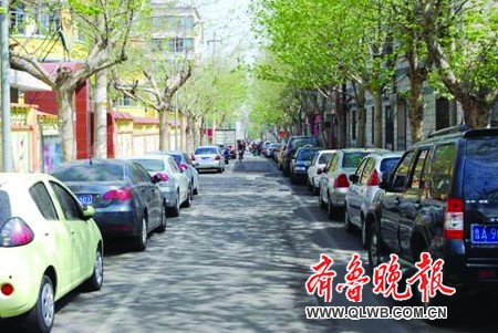省城9个社区实现良性交通微循环 这是历下交警