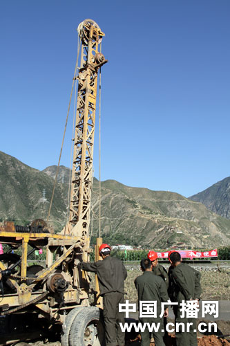 舟曲恢复重建首个项目:永久性供水工程开建