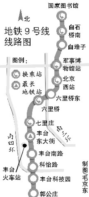 本市最长地铁站开建