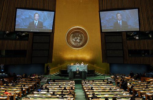 温家宝出席第65届联合国大会一般性辩论并讲