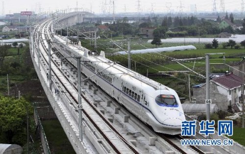 沪杭高铁最高时速再次刷新纪录达416.6公里