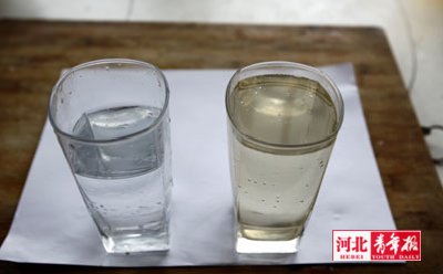 自来水变茶色 居民不敢饮