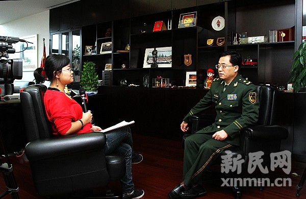 独家专访:上海市公安局消防局局长长陈飞