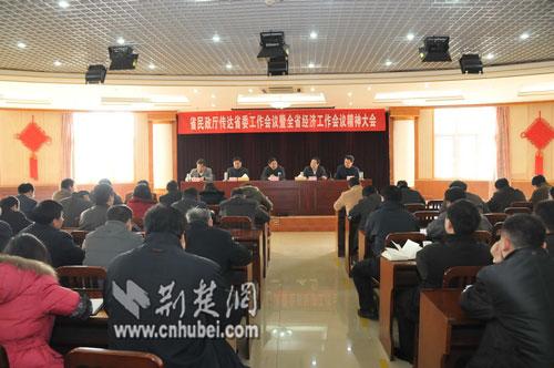 湖北省民政厅迅速传达落实省委工作会议暨全省