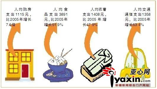 计局乌鲁木齐调查队:去年城镇居民人均消费破