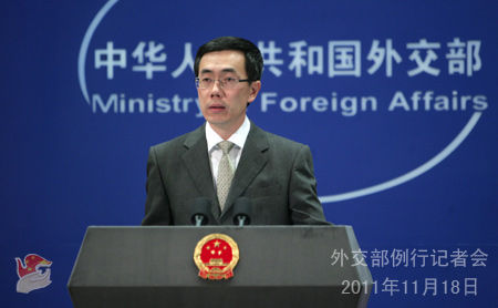 外交部发言人刘为民主持例行记者会