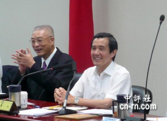吴敦义:“内阁”改组 马英九有征询
