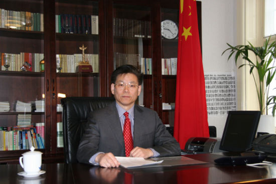 谢杭生 （图片来源：中国驻丹麦大使馆）