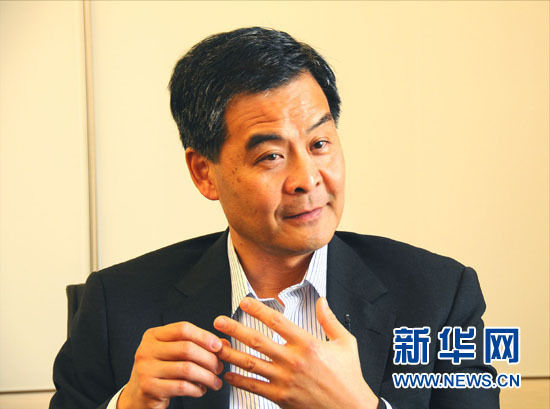 梁振英資料圖 梁振英資料圖