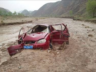 内蒙古甘肃局地遭受洪涝灾害已致3人死1人失踪