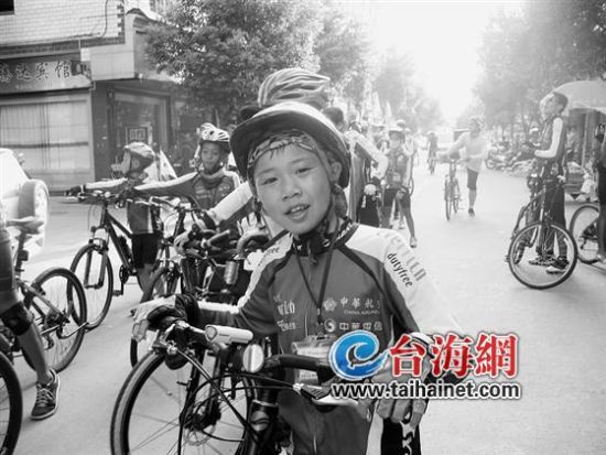 台湾单车天使昨天开始八闽行