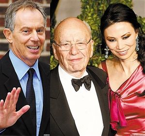 传邓文迪和英国前首相布莱尔有一腿