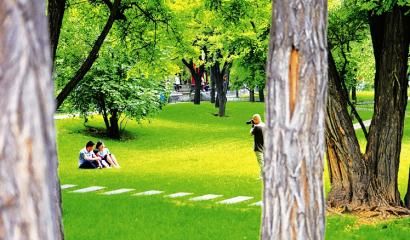 请勿践踏草坪