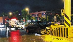 两起酒驾 三死三伤 皆单方事故