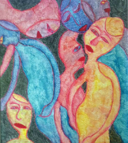 “潘士强梦幻与现实油画展”为十艺节添彩