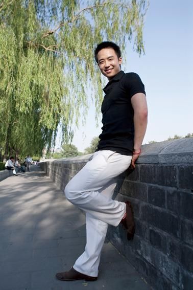 2009年5月31日，北京，薄瓜瓜接受媒体采访拍摄肖像（图/卓嘉）
